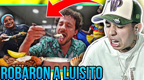 Reaccionando Al Video De Luisito Comunica En Colombia Probando Comida