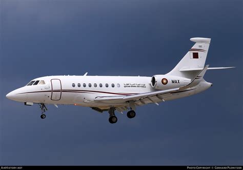 Aircraft Photo Of A Max Max Dassault Falcon Lx Qatar Air