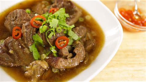 Thai Beef Stew Recipe เนื้อตุ๋น Hot Thai Kitchen Youtube