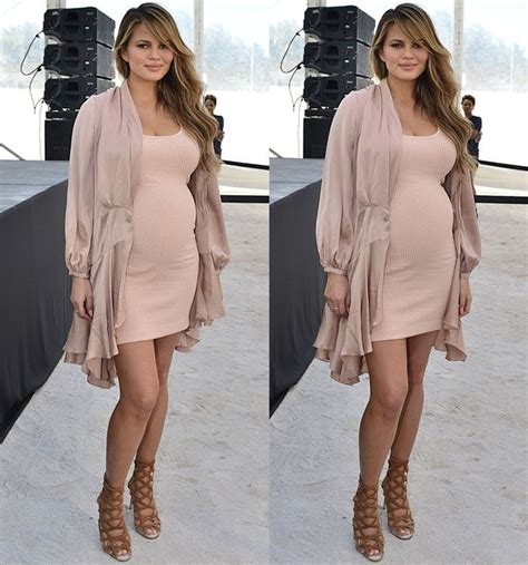 Kim Kardashian Gave Chrissy Teigen Her Best Pregnancy Style Advice