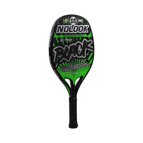 RAQUETE BEACH TENNIS QUICKSAND NOLOOK BLACK 2024 Bottcher Tênis Shop