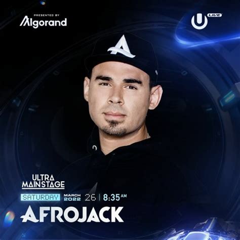 Afrojack Mainstage Ultra Music Festival Miami United States