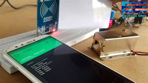 Rfid And Iot Esp8266 Rfid Based Remote Access Door Lock Rfid Iot