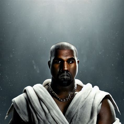 Krea Ai Kanye West As Zeus God Of Thunder Greek God