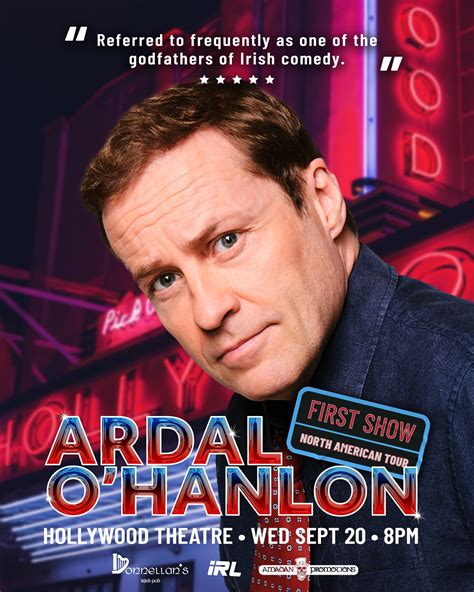 Ardal O'Hanlon LIVE, at Hollywood Theatre