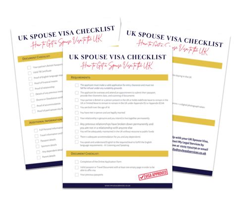 If Youre Considering A Uk Spouse Visa Check Out This Free Printable