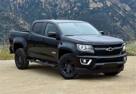 Chevy Colorado Midnight Edition Colors Redesign Engine Release