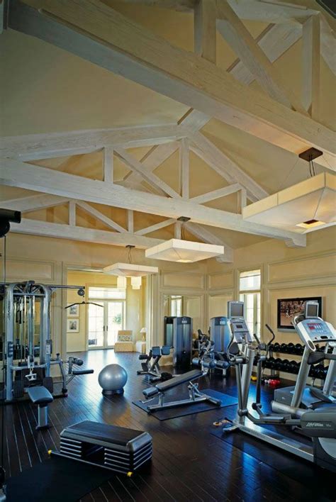 47 Extraordinary Basement Home Gym Design Ideas | Home gym design, Dream home gym, Modern home gym