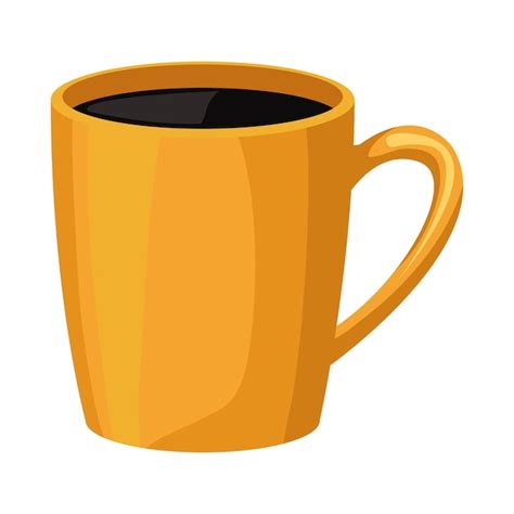 Premium Vector Coffee Cup Beverage Icon Isolated