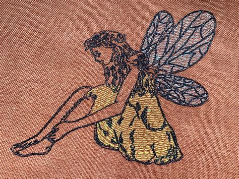 Three Fairies Free Embroidery Designs Lace And Art Designs Machine