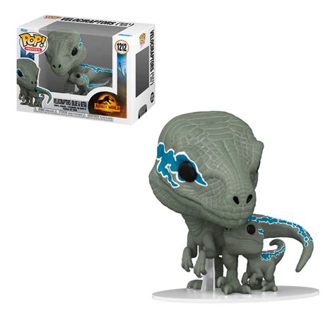 Figura Velociraptor Blue Jurassic World Funko Pop Gamecoolmx