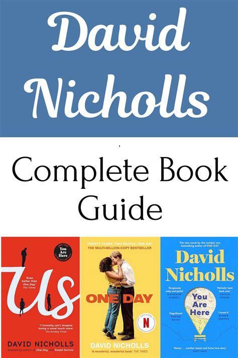 David Nicholls Books In Order Complete List