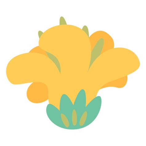 Yellow Flower Doodle Icon Png And Svg Design For T Shirts