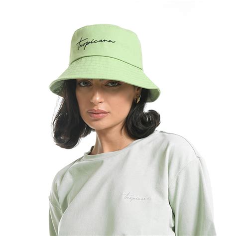 Bucket Hat Tropicana Word Tropicana Mira Boutique