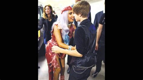 Lady Gaga And Justin Kissing Youtube