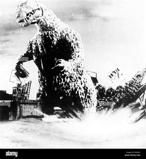 Godzilla Black and White Stock Photos & Images - Alamy