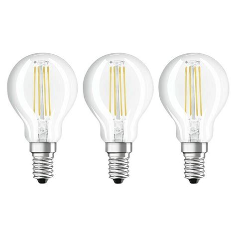 Osram Retrofit Led Lampen Set Tropfenform E Klar E Nicht Dimmbar