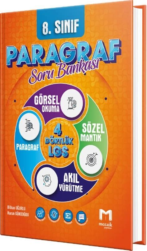 Mozaik Yayınları 8 Sınıf LGS Paragraf Mozaik Soru Bankası