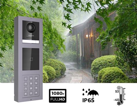 TOP ZESTAW OD HIKVISION WIDEODOMOFON IP MODUŁOWY NATYNK STACJA BRAMOWA ...