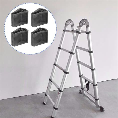 4pcs Folding Ladder Feet Covers Versatile Ladder Leg Covers Non Slip Ladder Pads Ebay