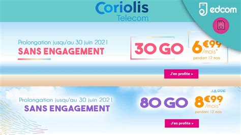 Les Forfaits Pas Chers Et Sans Engagement De Chez Coriolis Sont Encore