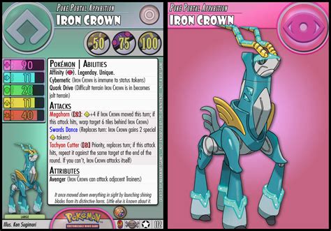 Iron Crown V2 by PokemonCMG on DeviantArt