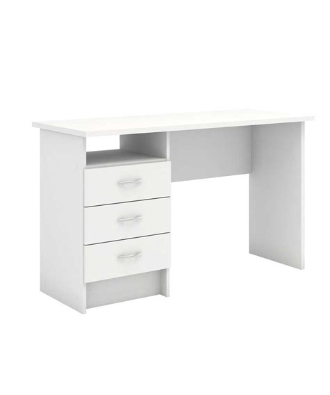 White Functional Office Computer Table Sanfurniture.ae