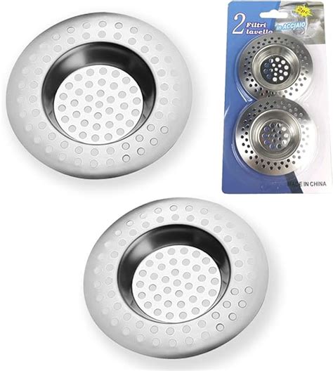 Rubigo Kitchen Sink Strainer Plug Stainless Steel Hole Cover Bath Plug