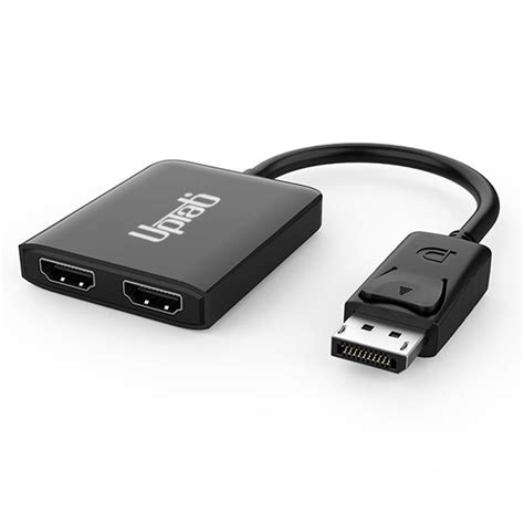 Displayport To Dual Hdmi 4k 60hz Adapter Uptab