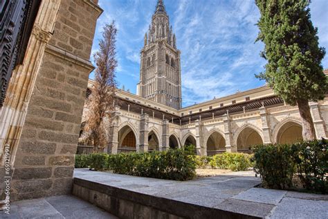 The Th Century Primatial Cathedral Of Saint Mary Of Toledo Is A