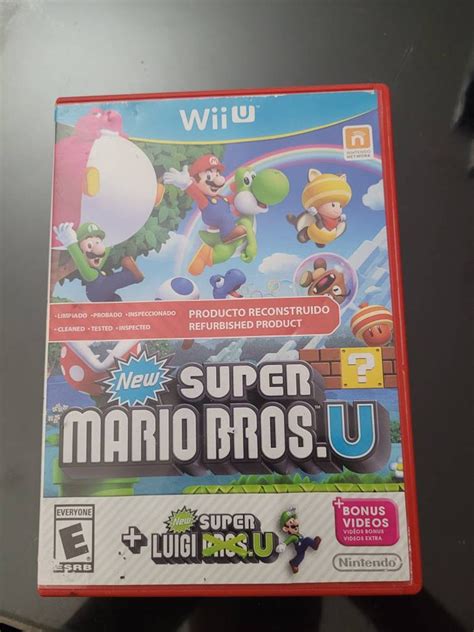 Wii U Super Mario Bros Wii U and Super Luigi U - Etsy