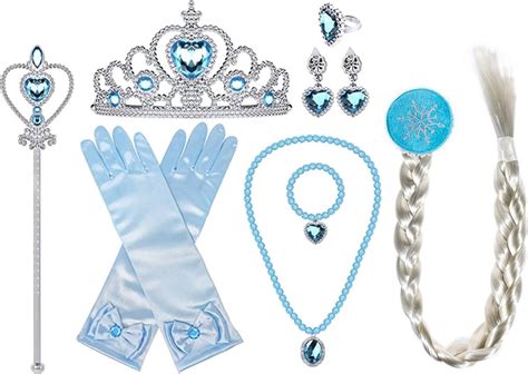 Het Betere Merk Prinsessen Speelgoed Frozen 9 Delig Blauw