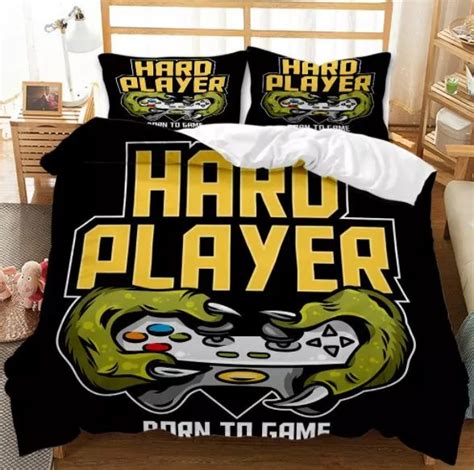 Gamers Collection 4 Single Double Queen King Bed Quilt Cover Set 66