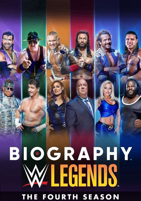 Saison 4 Biography WWE Legends streaming où regarder les épisodes