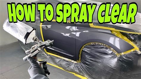 Auto Clear Coat Spray Paint