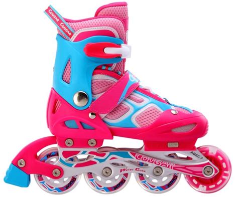 Jual Sepatu Roda Anak Inline Skate Cougar Mzs L Sg Pink Di Lapak Joins