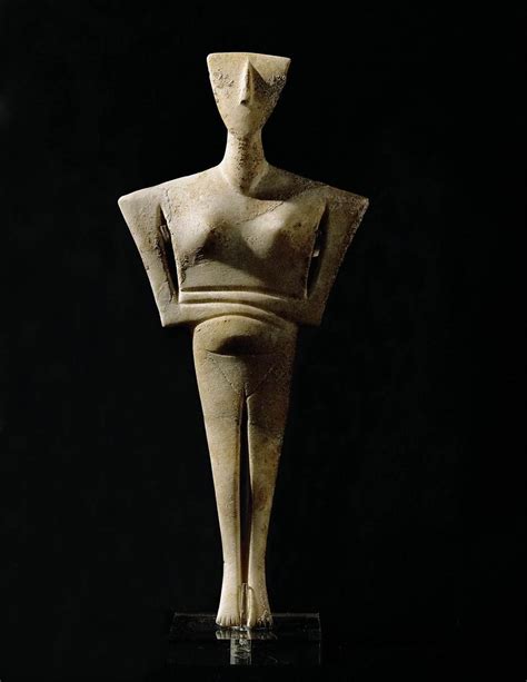 Cycladic Figure C Bce Arthistory Flickr