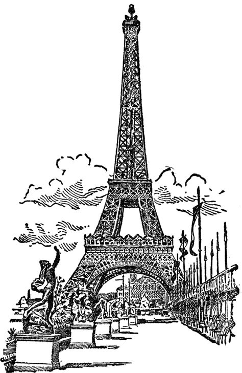 Clipart Tour Eiffel