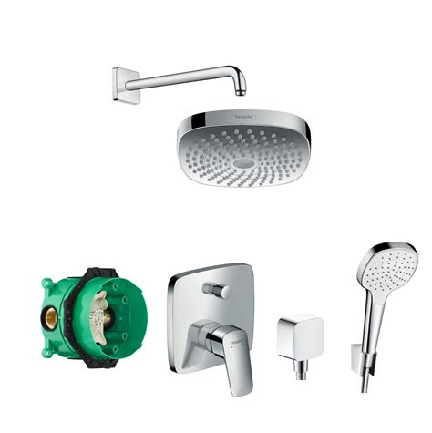 Hansgrohe Logis Zestaw Podtynkowy Z Deszczownic X Jet