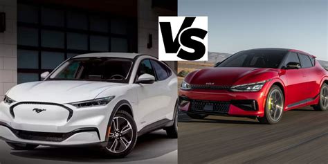 Ford Mustang Mach E vs Kia EV6 Qué SUV eléctrico es mejor para ti