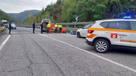 L Incidente All Uscita Della Galleria Barghe Lungo La Ex Statale