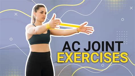 7 Easy Ac Joint Exercises For Acromioclavicular Separation