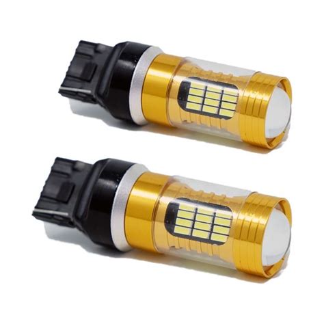 LED Bulb White 7440 7441 7443 7444 Extreme Bright Error Free Gold