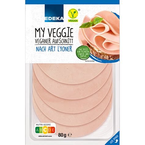 EDEKA My Veggie Veganer Aufschnitt Nach Art Lyoner 80g SB Union Shop