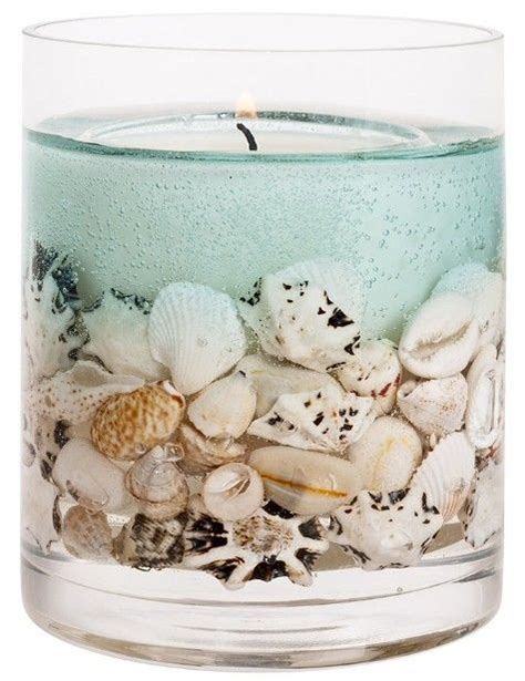 20 Candle With Shells Inside