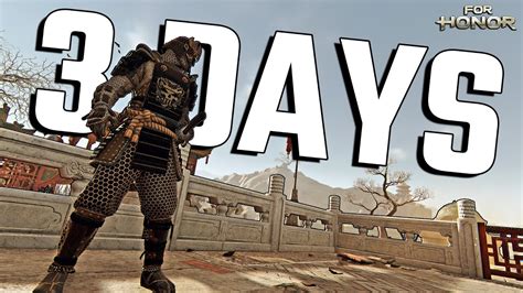 3 Days Until Orochi Rework And Os Removal Hoorahhh [for Honor] Youtube