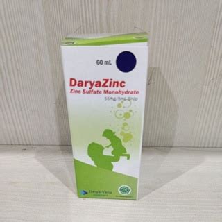 Jual Daryazinc Sirup Ml Shopee Indonesia