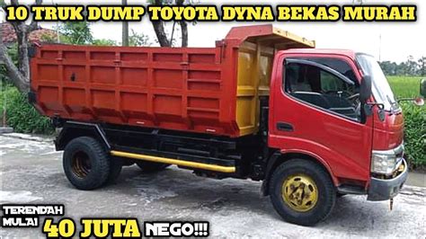 Harga Truk Dump Toyota Dyna Rino Ht Bekas Mulai Juta Update