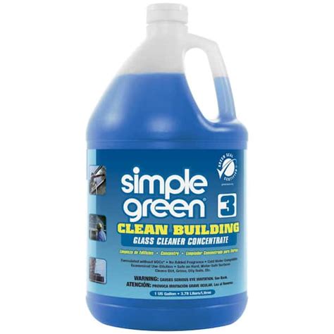 Simple Green 1 Gal Clean Building Glass Cleaner Concentrate