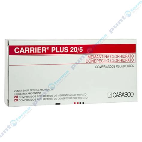 Carrier Plus Memantina Clorhidrato Cont Comprimidos